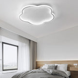 Modern Ultra Thin Cloud Shaped LED Ceiling Light with Three Color Dimming for Kids Room