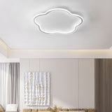 Modern Ultra Thin Cloud Shaped LED Ceiling Light with Three Color Dimming for Kids Room