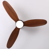 52 Inch Modern Nordic LED Ceiling Fan with Silent Inverter Motor and Adjustable Light