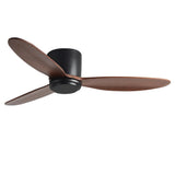 52 Inch Modern Nordic LED Ceiling Fan with Silent Inverter Motor and Adjustable Light