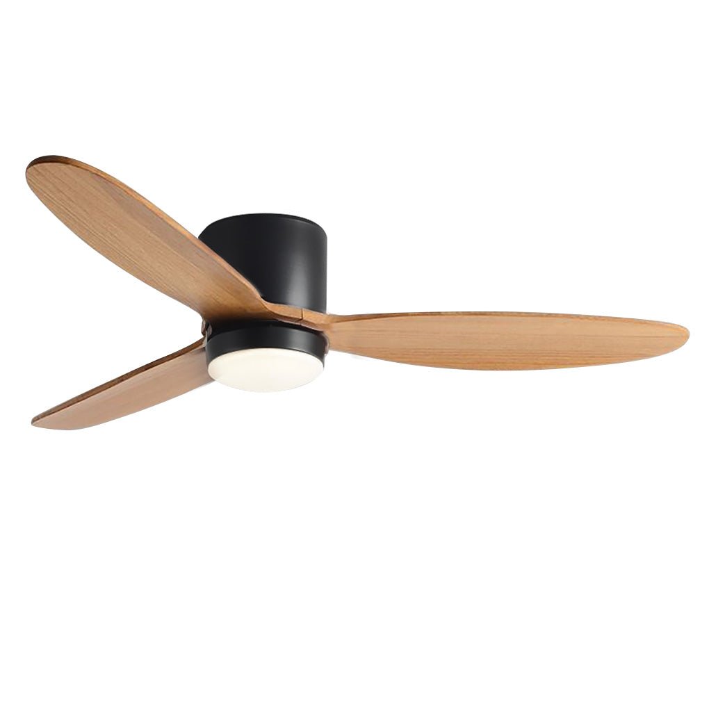 52 Inch Modern Nordic LED Ceiling Fan with Silent Inverter Motor and Adjustable Light