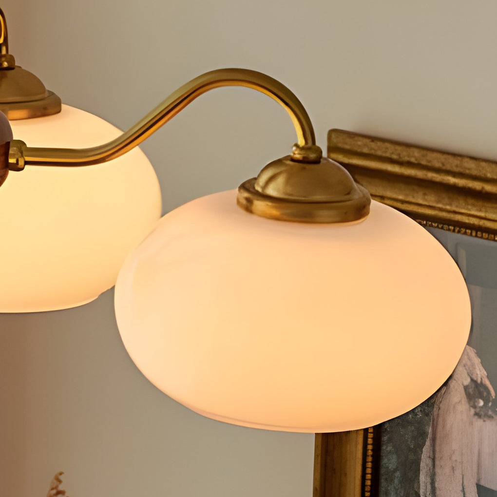 Nordic Glass and Wood Chandelier E27 LED Hanging Ceiling Light for Living Room and Bedroom
