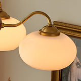 Nordic Glass and Wood Chandelier E27 LED Hanging Ceiling Light for Living Room and Bedroom