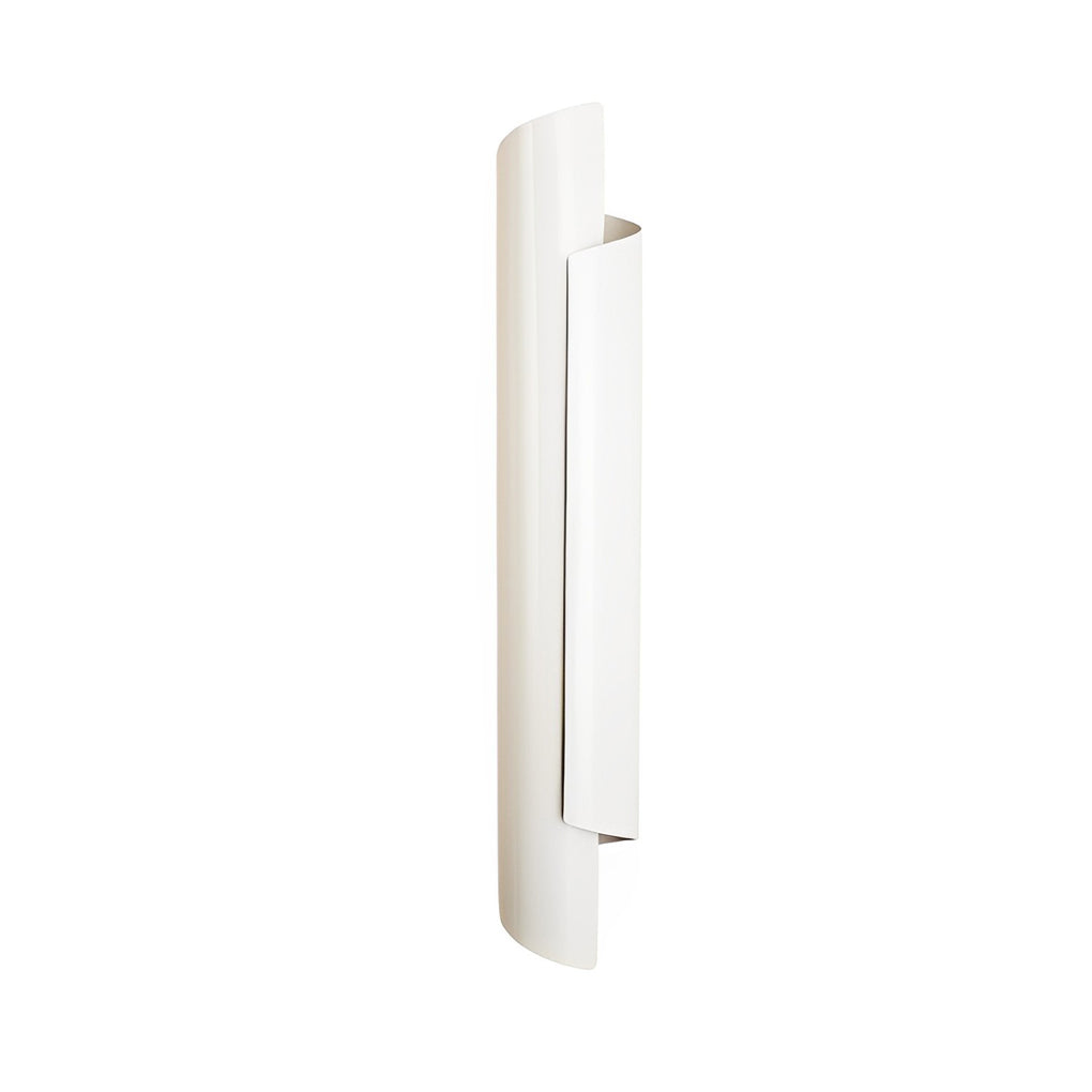 Nordic LED Metal Wall Sconce Lamp with Up and Down Lighting for Modern Interior Living Spaces