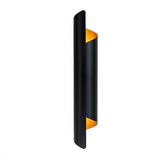 Nordic LED Metal Wall Sconce Lamp with Up and Down Lighting for Modern Interior Living Spaces
