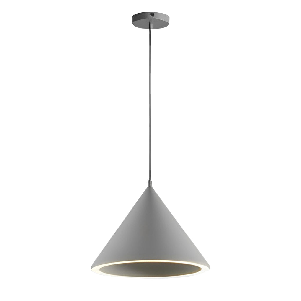 Nordic Minimalist Conical LED Pendant Light Colorful Macaron Kitchen Island Hanging Lamp