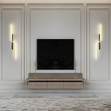 Nordic Minimalist Linear LED Wall Sconce Modern Creative Lighting for Home Decor