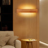 Nordic Minimalist Wood LED Vanity Light Waterproof Rectangular Wall Mounted Sconce