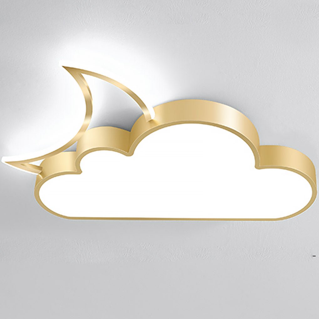 Creative Cloud Shaped LED Ceiling Lamp for Childrens Bedroom and Playroom Lighting