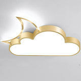 Creative Cloud Shaped LED Ceiling Lamp for Childrens Bedroom and Playroom Lighting