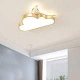 Creative Cloud Shaped LED Ceiling Lamp for Childrens Bedroom and Playroom Lighting