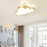 Creative Cloud Shaped LED Ceiling Lamp for Childrens Bedroom and Playroom Lighting