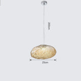 Nordic Smoked Glass Globe Pendant Light with Distressed Metal Finish for Kitchen Island
