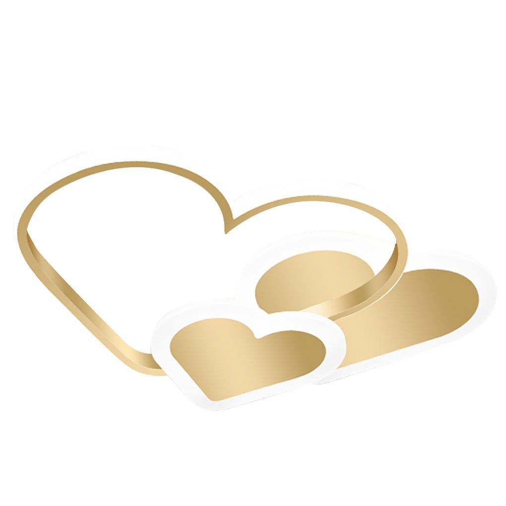 Creative Heart Shaped LED Ceiling Lighting Modern Nordic Flush Mount for Children Room