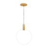Nordic Style Modern Circular Ring LED Chandelier Dimmable Large Stairwell Pendant Lighting