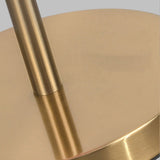 Modern 30 Inch Ostrich Feather Accent Floor Lamp with Gold Leaf Iron Base for Bedroom and Living Room