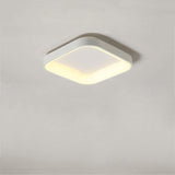 Modern Square LED Flush Mount Ceiling Light for Bedroom and Living Room Lighting
