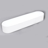 26 Inch Modern Acrylic Flush Mount Ceiling Light with Integrated LED and PVC Shade