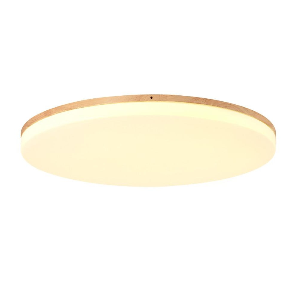 Modern Nordic Geometric LED Flush Mount Ceiling Light Fixture with Dimmable Options