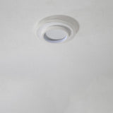 Modern Geometric 3 Circle LED Flush Mount Ceiling Light Fixture for Home