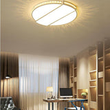 Modern Creative Slim LED Flush Mount Ceiling Light 20 Inch Square Ambient Fixture