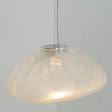 Organic Blown Glass Multi Head Pendant Light for Modern Entryway and Dining Spaces