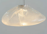 Organic Blown Glass Multi Head Pendant Light for Modern Entryway and Dining Spaces
