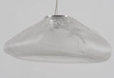 Organic Blown Glass Multi Head Pendant Light for Modern Entryway and Dining Spaces
