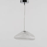 Organic Blown Glass Multi Head Pendant Light for Modern Entryway and Dining Spaces