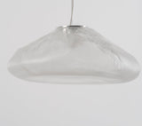 Organic Blown Glass Multi Head Pendant Light for Modern Entryway and Dining Spaces