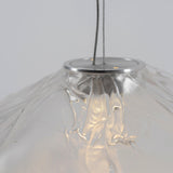 Organic Blown Glass Multi Head Pendant Light for Modern Entryway and Dining Spaces