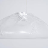 Organic Blown Glass Multi Head Pendant Light for Modern Entryway and Dining Spaces