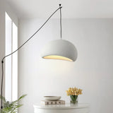 Organic Floating Cloud Swag Light Plug In Pendant Ceiling Lamp Fixture