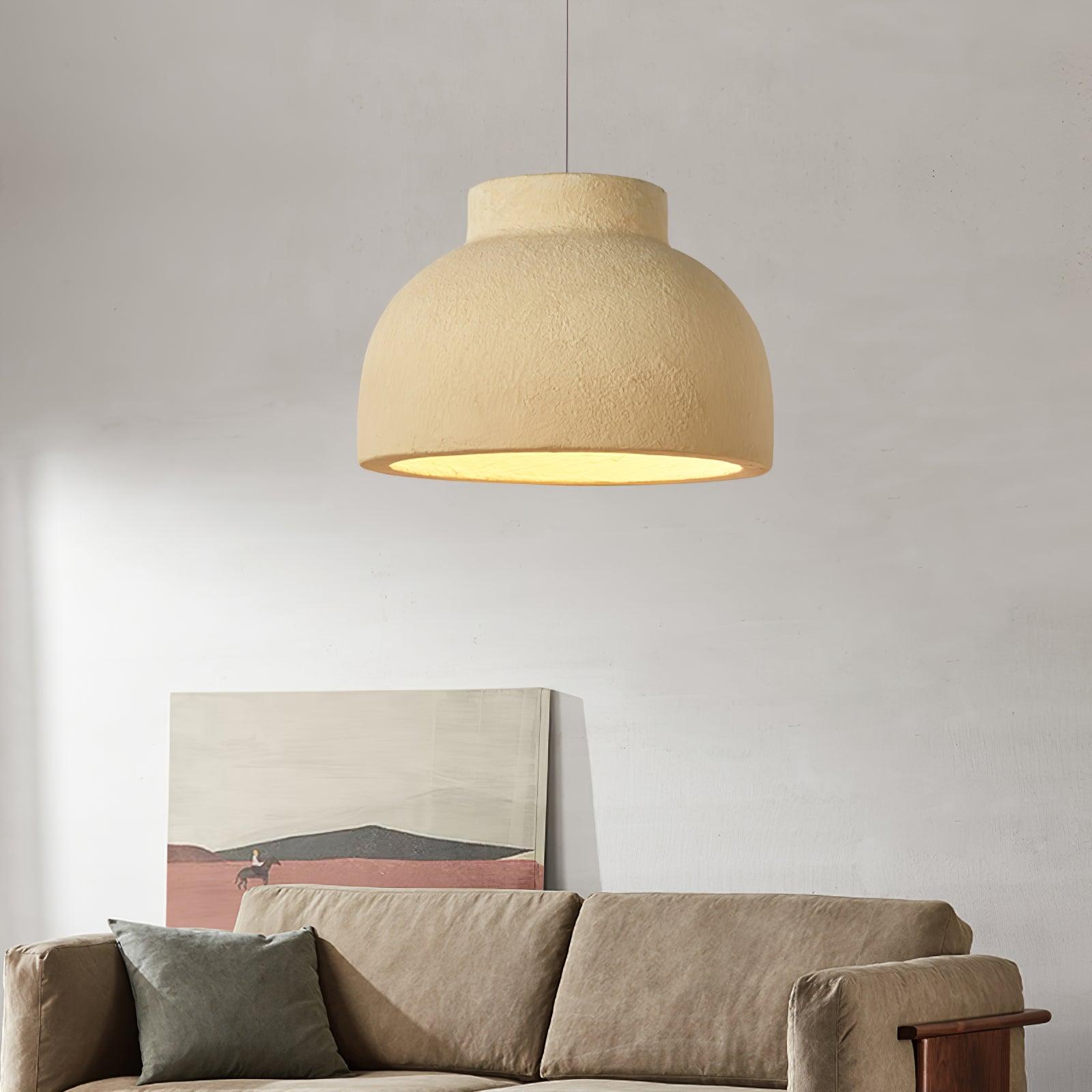 Organic Wabi Sabi Grain Drop Resin Pendant Lamp Modern Hanging Ceiling Light for Home