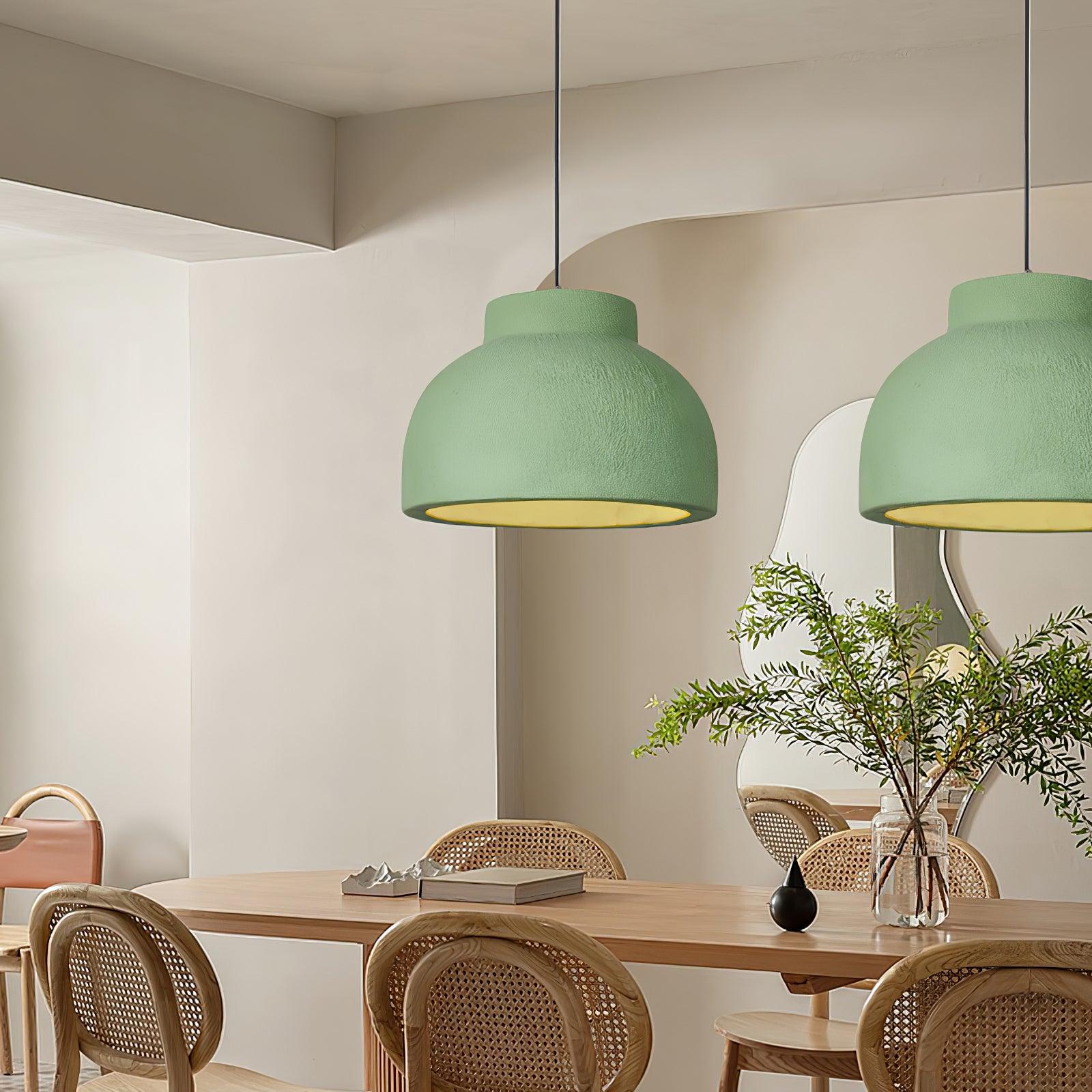 Organic Wabi Sabi Grain Drop Resin Pendant Lamp Modern Hanging Ceiling Light for Home