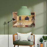 Organic Wabi Sabi Grain Drop Resin Pendant Lamp Modern Hanging Ceiling Light for Home