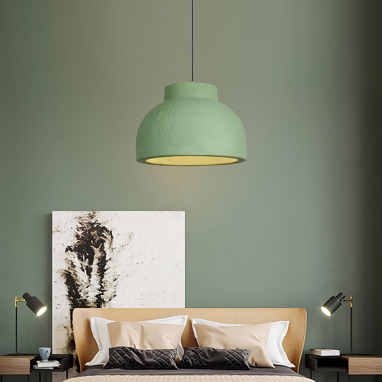 Organic Wabi Sabi Grain Drop Resin Pendant Lamp Modern Hanging Ceiling Light for Home