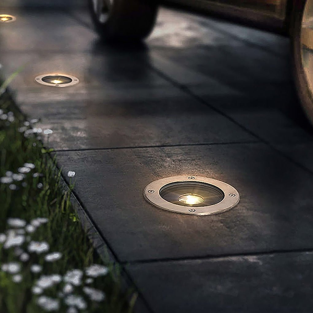 Outdoor Solar LED Waterproof Ground Lights for Landscape Pathway and Garden Lawn Illumination
