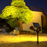Outdoor Solar Motion Sensor Garden Lights Waterproof LED Pathway Landscape Stake Lamp