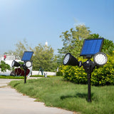 Outdoor Solar Motion Sensor Garden Lights Waterproof LED Pathway Landscape Stake Lamp