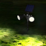 Outdoor Solar Motion Sensor Garden Lights Waterproof LED Pathway Landscape Stake Lamp