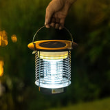 Outdoor Stainless Steel Solar Powered Bug Zapper and Waterproof Mosquito Killer LED Garden Light