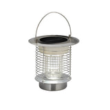 Outdoor Stainless Steel Solar Powered Bug Zapper and Waterproof Mosquito Killer LED Garden Light
