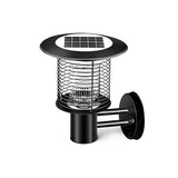 Outdoor Stainless Steel Solar Powered Bug Zapper and Waterproof Mosquito Killer LED Garden Light