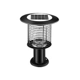 Outdoor Stainless Steel Solar Powered Bug Zapper and Waterproof Mosquito Killer LED Garden Light