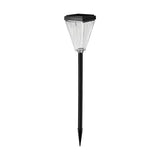 Outdoor Waterproof Square Solar Pathway Lights Dimmable LED Garden Landscape Stake and Post Lighting