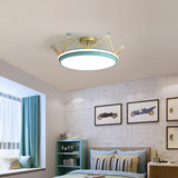 Modern Nordic Circular LED Flush Mount Ceiling Light Dimmable Acrylic Fixture for Home