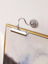 Pacific Modern Adjustable Iron Wall Sconce Elegant Metal Lamp for Indoor Living Spaces
