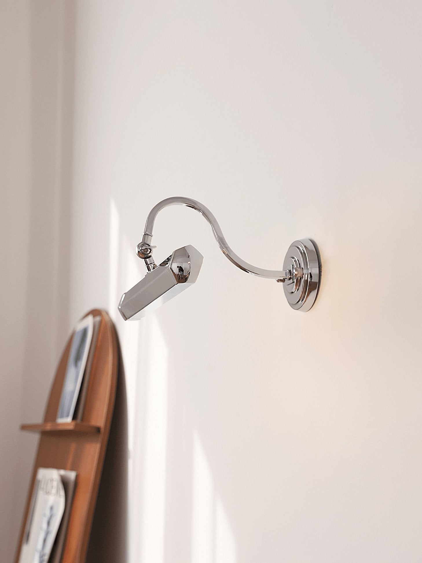 Pacific Modern Adjustable Iron Wall Sconce Elegant Metal Lamp for Indoor Living Spaces