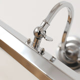 Pacific Modern Adjustable Iron Wall Sconce Elegant Metal Lamp for Indoor Living Spaces